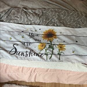 Sunflower 'You Are My Sunshine' Tapestry
